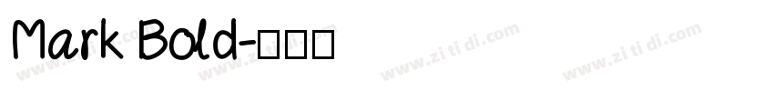 Mark Bold字体转换